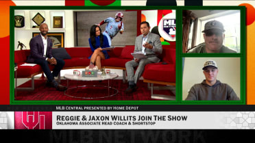Reggie and Jaxon Willits on College World Series win