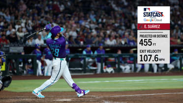 Eugenio Suárez's 455-foot home run