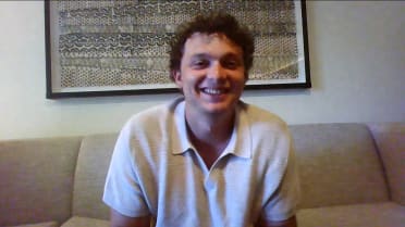 Nick Kurtz reacts to winning AL Rookie of the Year