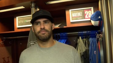 J.D. Martinez talks his debut for the Mets, more