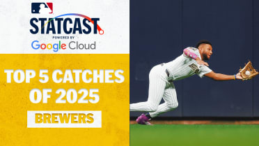 Brewers' best catches of 2025