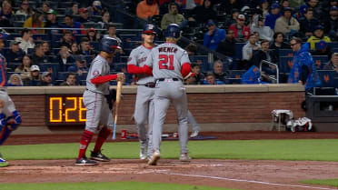 Curtis Mead's RBI hit-by-pitch