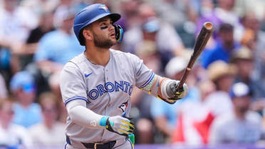 Bo Bichette ボブルヘッド トロントブルージェイズ MLB Bo Bichette Toronto Blue Jays Stadium Facade Bobblehead FOCO
