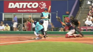 Cole Carrigg steals home
