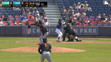 Ralphy Velazquez belts a solo homer