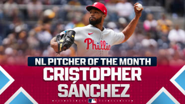 Cristopher Sánchez is named NL Pitcher of the Month
