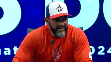 Dave Martinez discusses the Nationals' 3-0 loss