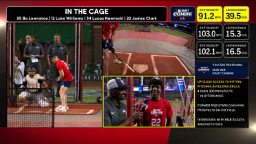 James Clark on MLB Draft Combine experience, Duke