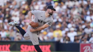 Carlos Rodón fans Jackson Merrill to escape jam