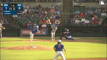 Carter Jensen's second Triple-A homer