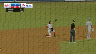 Yophery Rodriguez's five-RBI game