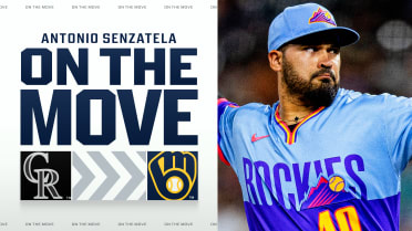 Brewers acquire Antonio Senzatela from Rockies