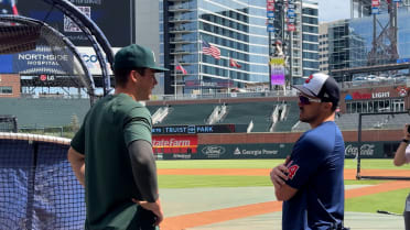 Adam Duvall and Mason Miller meet for the first time