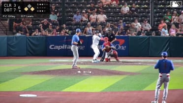 Tyson Lewis singles on a soft line drive to left fielder Nolan Beltran. Kyle Henley scores. Jacob Friend to 2nd.