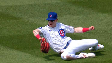 Pete Crow-Armstrong's sliding catch
