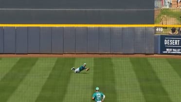 Miles Mastrobuoni's diving catch