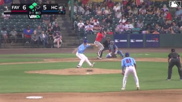 Kevin Alvarez singles on a line drive to center fielder Jose Pirela. German Ramirez scores. Anthony Huezo to 3rd.