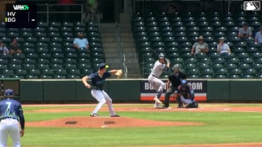 Kaeden Kent homers (6) on a fly ball to right field.