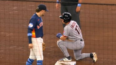Stuart Fairchild steals second 