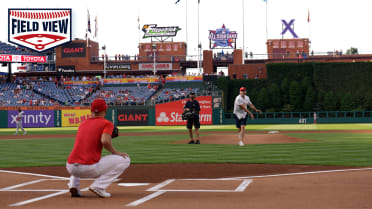 Field View: Mike Gansey's first pitch