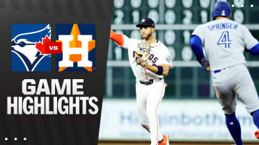 Blue Jays vs. Astros Highlights