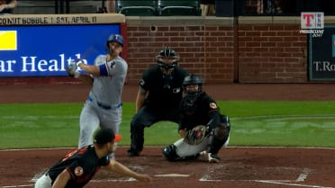 Corey Seager's RBI single