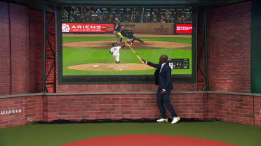 Harold Reynolds breaks down Cal Raleigh's swing