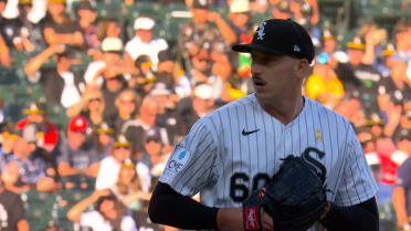 Bryan Hudson strikes out Luke Keaschall