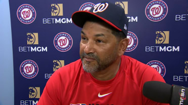 Dave Martinez on the last-inning offense, more