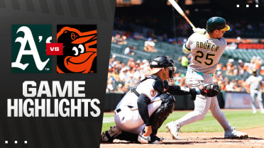 Athletics vs. Orioles Highlights