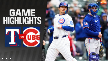 Rangers vs. Cubs Highlights