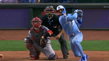 Bobby Witt Jr.'s third triple of the season