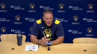 Pat Murphy on Freddy Peralta, bullpen injuries