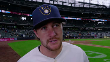 Brice Turang credits pitching staff in win