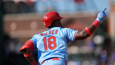 Jordan Walker da HR de dos rayas
