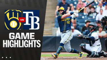 Brewers vs. Rays Highlights 