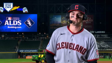 Chase DeLauter discusses coming through in Game 4 win