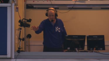 Royals honor Denny Mathews calling his 8,000th game