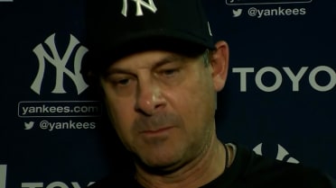 Aaron Boone on Yankees' 7-2 loss to Orioles
