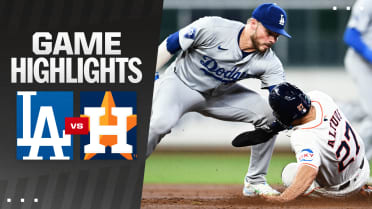 Dodgers vs. Astros Highlights