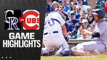Rockies vs. Cubs Highlights