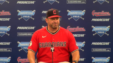 Stephen Vogt talks after Guardians' 3-1 defeat