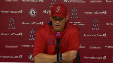 Ray Montgomery discusses Angels' 10-4 loss