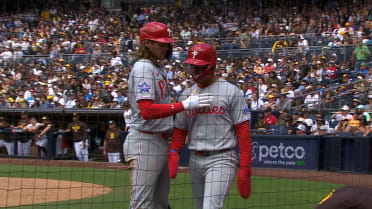 Trea Turner's RBI forceout