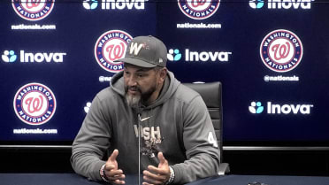 Dave Martinez on Luis García Jr.'s approach and more