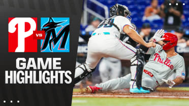 Phillies vs. Marlins Highlights