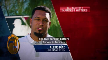 Alexis Díaz gives his Top 5 hardest hitters