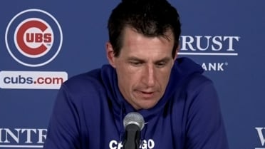 Craig Counsell discusses the Cubs' 3-2 loss