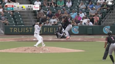 Yohandy Morales singles on a ground ball to center fielder Dru Baker. Phillip Glasser scores. Christian Franklin to 2nd.