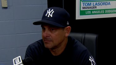 Aaron Boone on Will Warren's outing, 8th inning